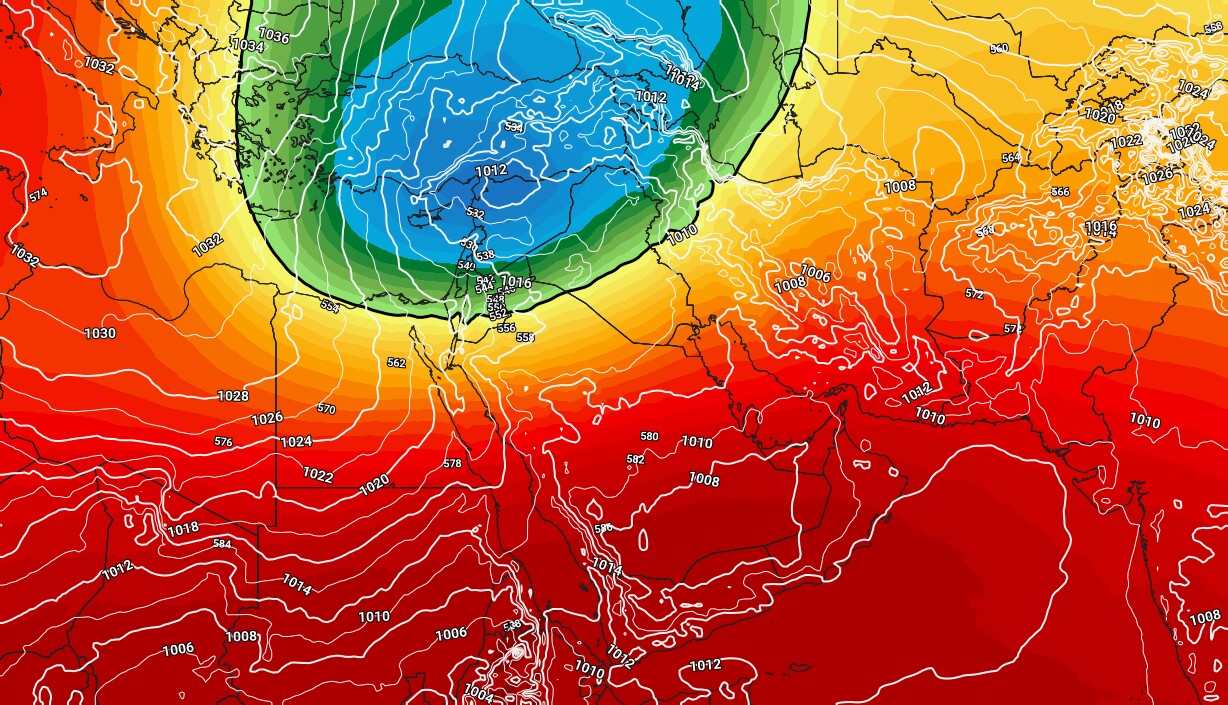 تحديثات مباشرة للكتلة الهوائية القطبية - شباط 2025