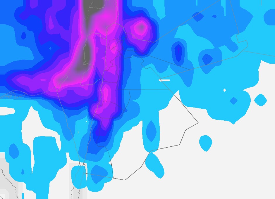 منخفض جوي من الدرجة الثالثة يؤثر على المملكة السبت والأحد